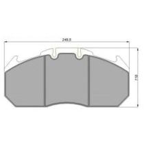 ARES ARPA16 - PASTILLA FRENO WVA29087