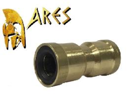 ARES ARAC301 - EMPALME RAPIDO METAL RECTO-6MM