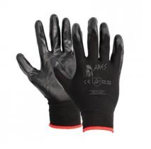 ARES ARAC303 - GUANTE TITAN NYLON NITRILO NEGRO TALLA 9 L