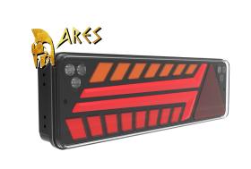 ARES AREL4 - PILOTO GALIBO ROJO 3 LED RECTANGULAR