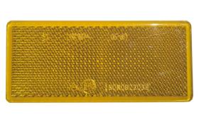 ARES AREL22 - CATADIOPTRICO RECTANGULAR ADHESIVO 105X48 ROJO