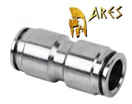 ARES ARFR51 - EMPALME RAPIDO METAL RECTO - 4MM