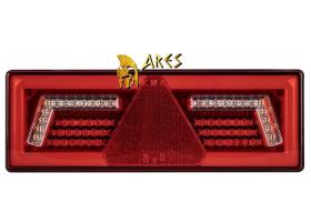 ARES AREL92 - LUZ TRASERA COMBINADA 102LED  CON CABLE