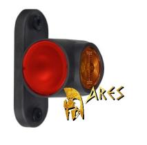 ARES AREL111 - PILOTO LATERAL LED AMBAR C/ANGULO