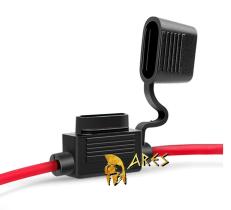 ARES AREL158 - PORTAFUSIBLE STÁNDARD CON CABLE 30 CM