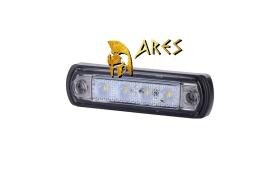 ARES AREL163 - LUZ DE GÁLIBO LED 12/24V, BLANCA (CABLES 2×0,25 M)
