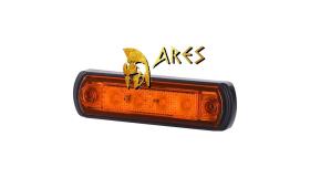 ARES AREL164 - LUZ DE GÁLIBO LED 12/24V, AMARILLA (CABLES 2×0,25 M)