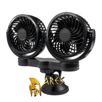 ARES ARAC486 - VENTILADOR DE COCHE CON VENTOSA 2X4" 24V