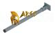 ARES ARGU5 - SOPORTE BARRA GUARDABARROS 700X42 BASE RECTANGULAR