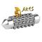 ARES ARLA61 - BOMBILLAS LED CANBUS 12SMD FESTOON C5W 2016 41MM WHITE 12/24